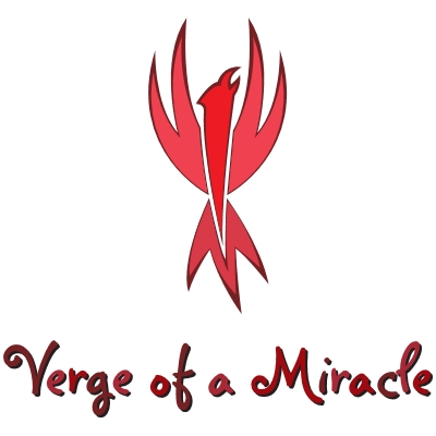Logo Design Text on Check Out Verge Of A Miracle S Cafepress Shop